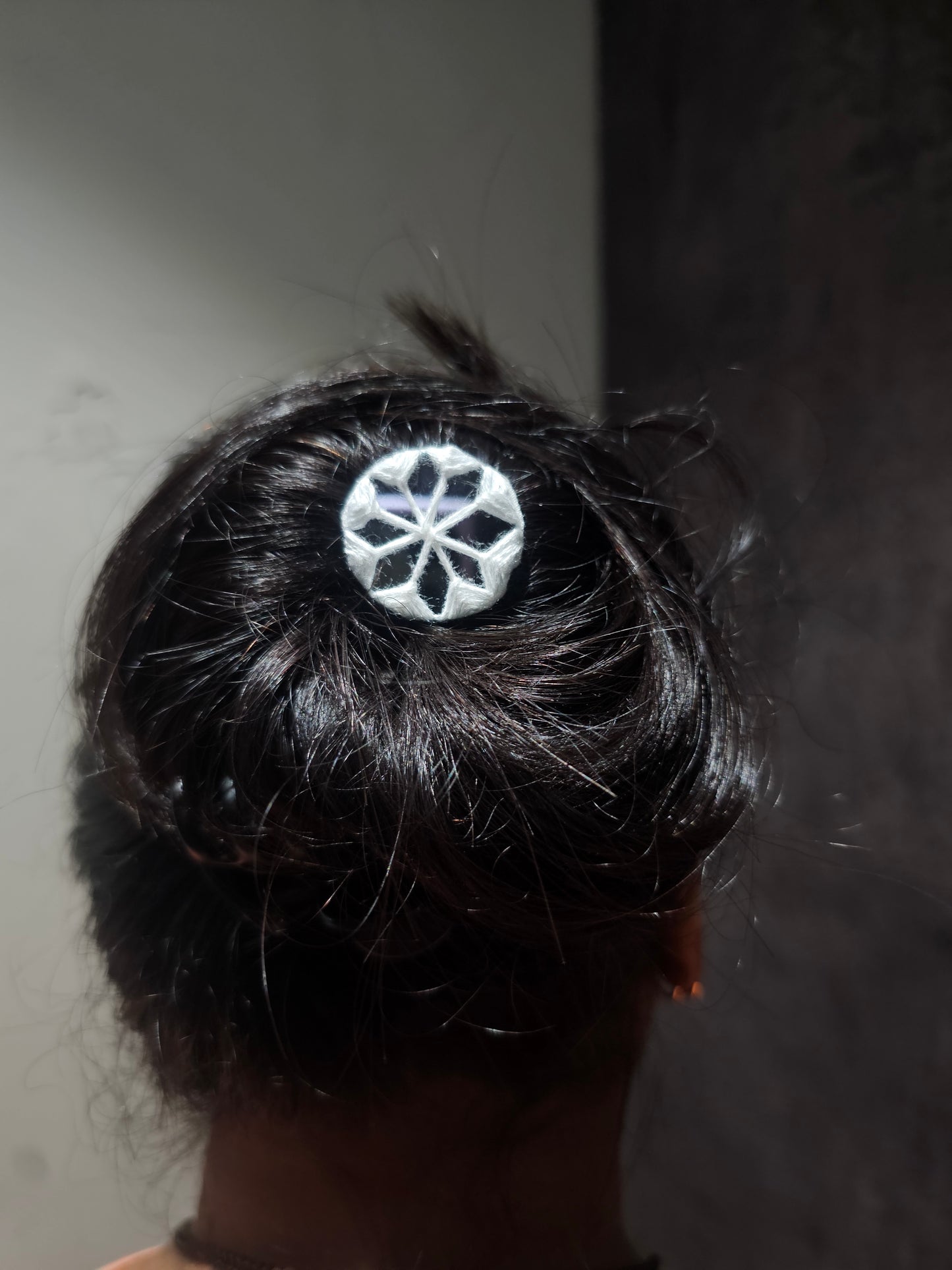 Mirror bun pins