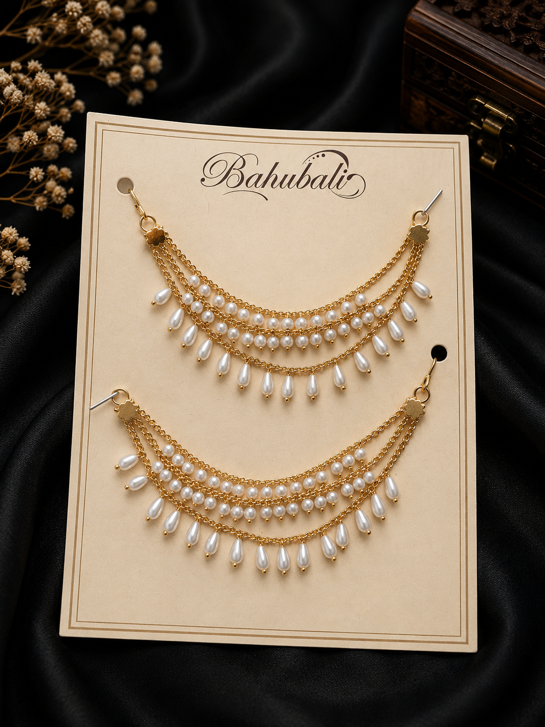 Bahubali ear chain