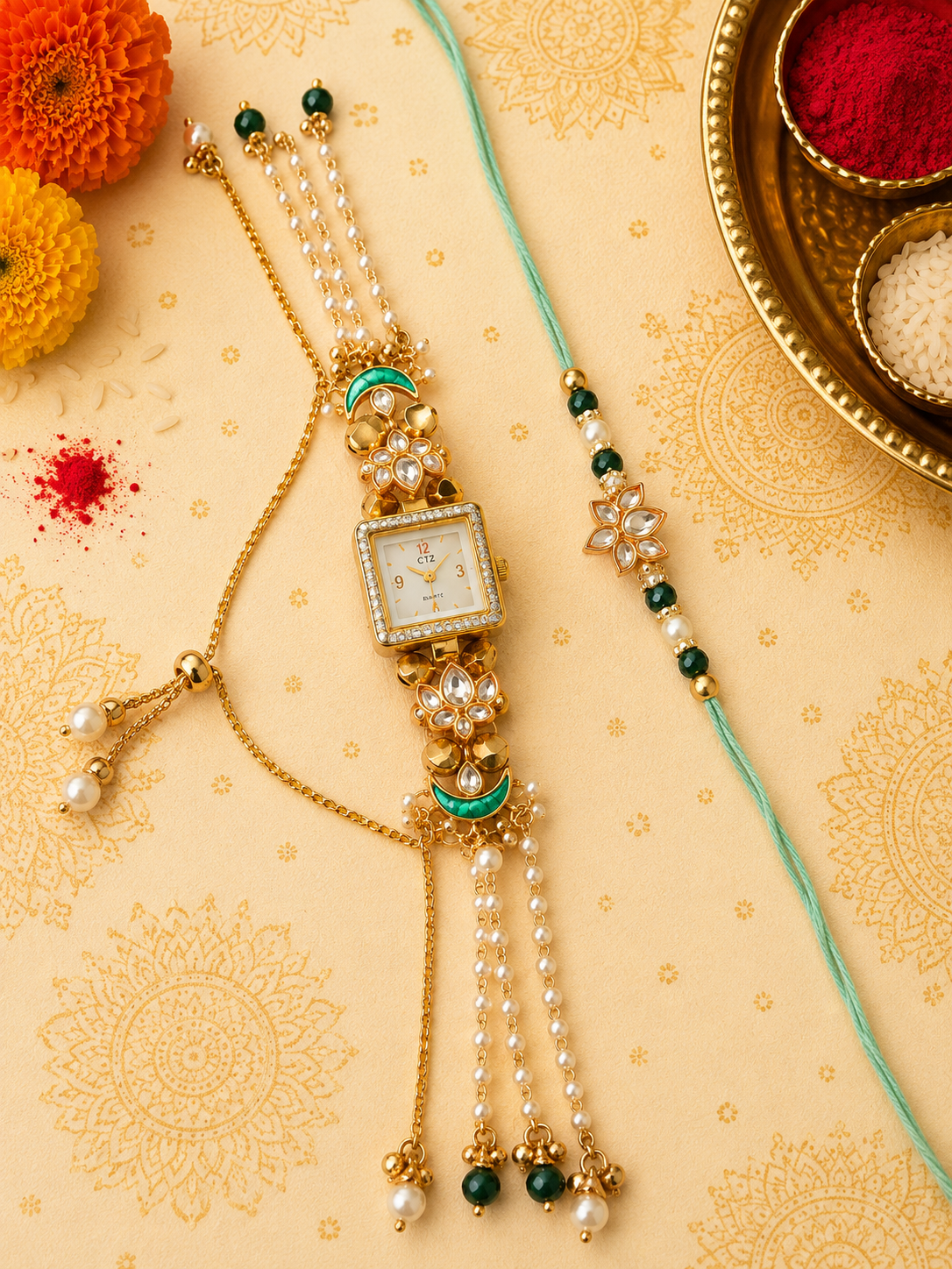 Rakhi and watch