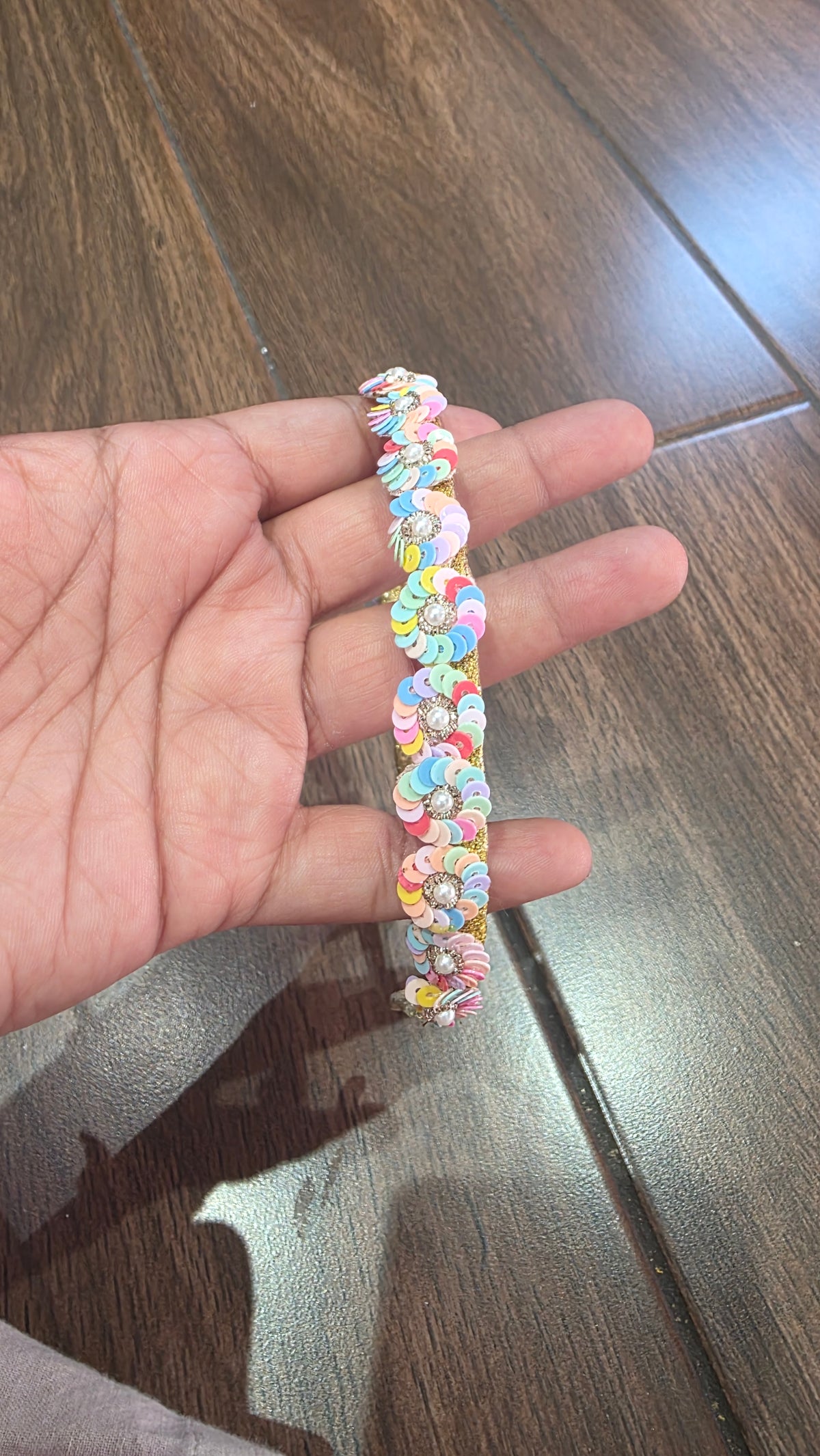 Floral hair band
