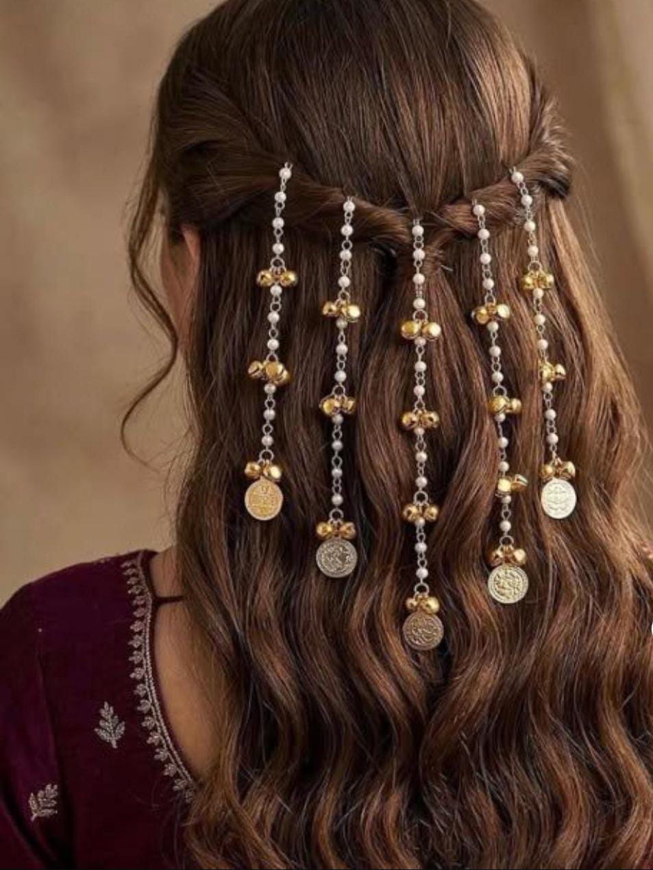Gungaroo coin hair chains