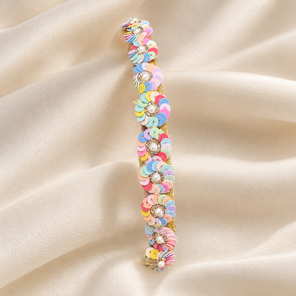 Floral hair band