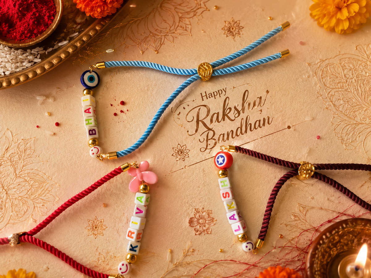 Customised name rakhi