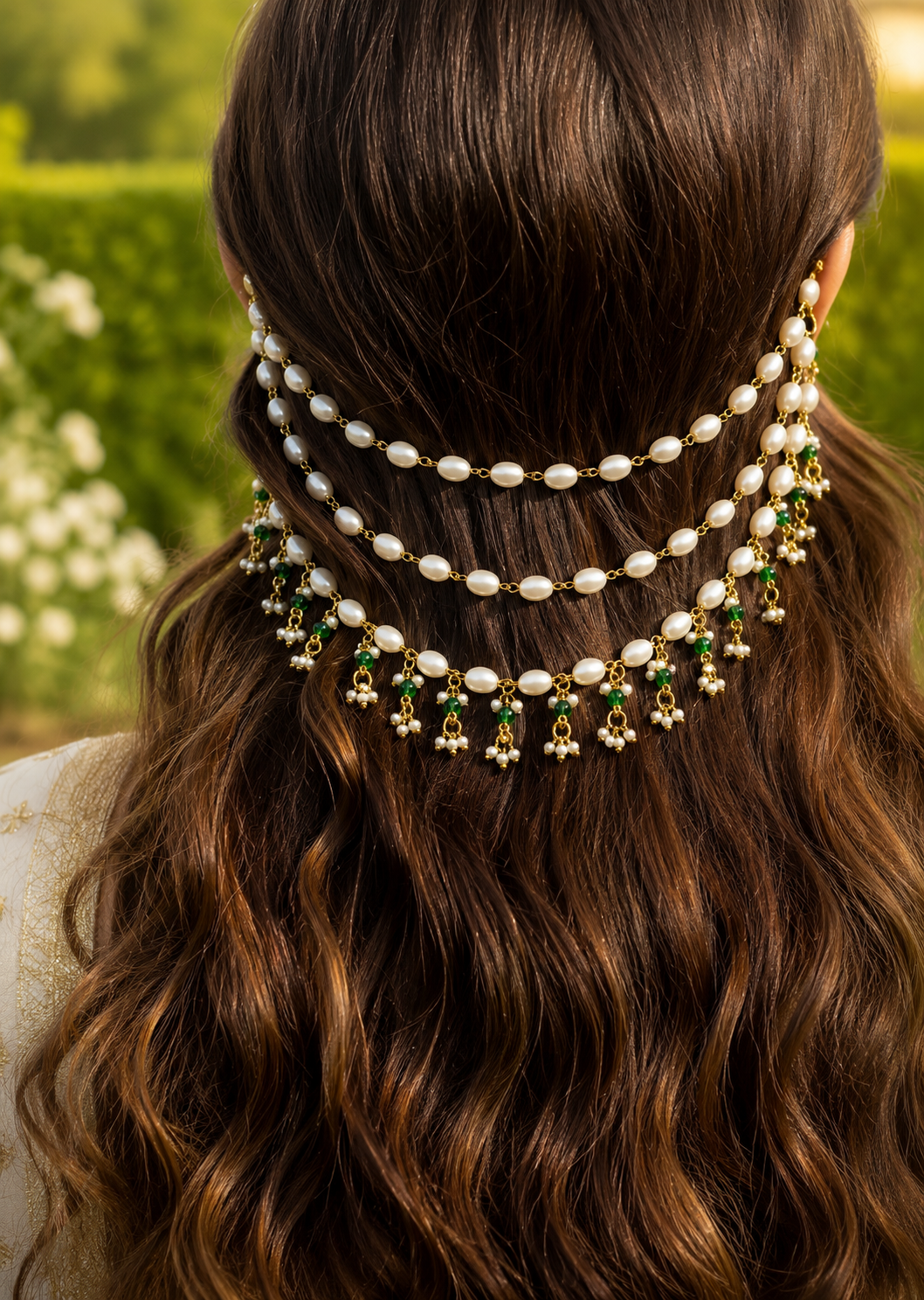 Hair ear chain