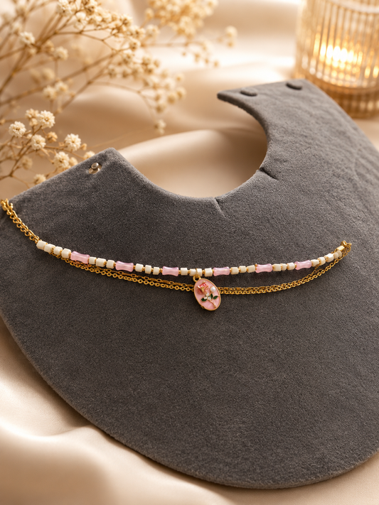 Tulip rose bracelet