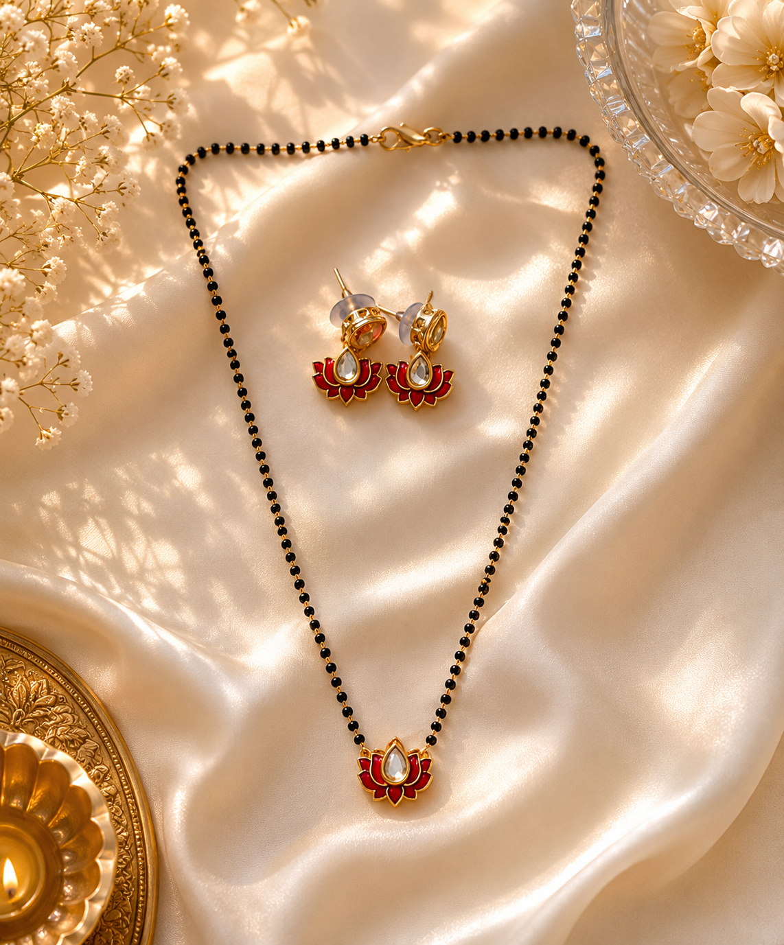 Lotus mangalsutra