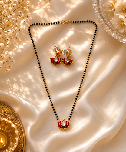 Lotus mangalsutra