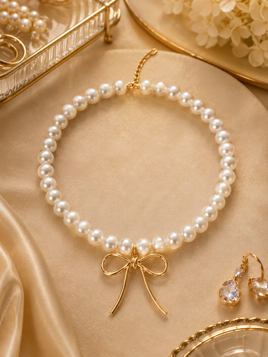 Western bow neck piece