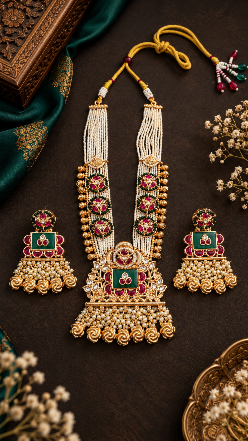 Real gold look heritage set