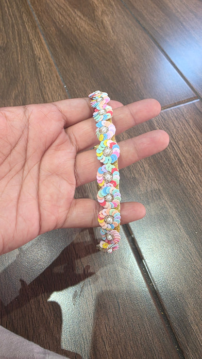 Floral hair band