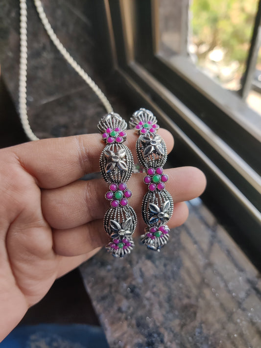 Oxidized bangles