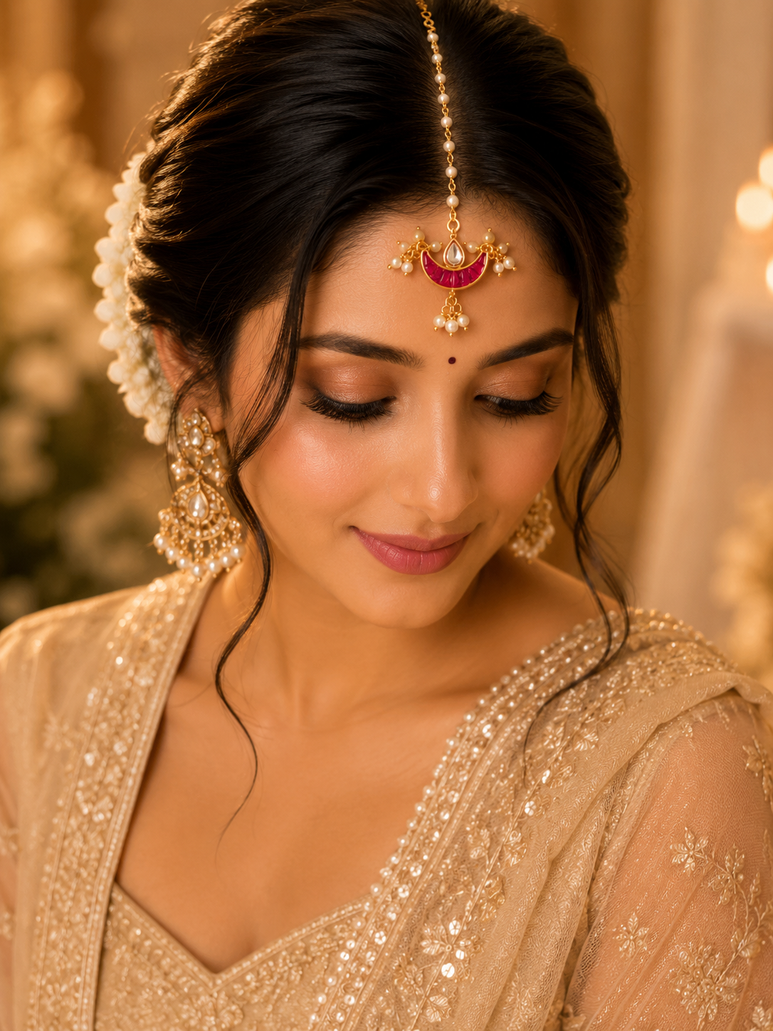 Meena maangtikka